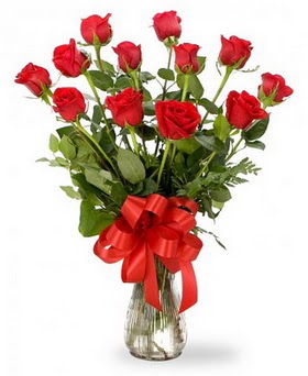  Ankara �i�ek , �i�ek�i , �i�ek�ilik  12 adet k�rm�z� g�llerden vazo tanzimi