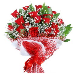 11 k�rm�z� g�lden buket  Ankara 14 �ubat sevgililer g�n� �i�ek 