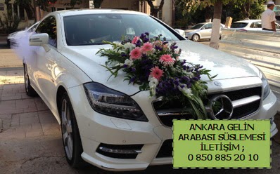 Ankara gelin araba s�s� s�slemesi  Ankara �i�ek ma�azas� , �i�ek�i adresleri 