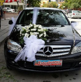 Gelin arabas� s�slemesi  Ankara cicek , cicekci 