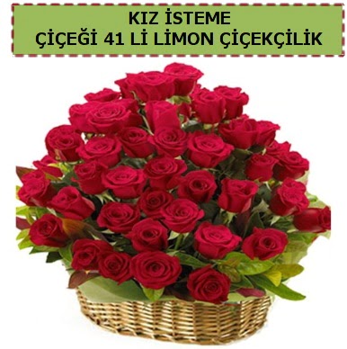 41 Adet g�l k�z isteme �i�e�i modeli  Ankara �i�ek�i telefonlar� 