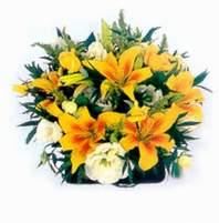  Ankara �i�ek ma�azas� , �i�ek�i adresleri  Lilyumlardan bir sepet �zel