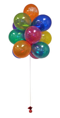  Ankara �i�ek g�nderme  Sevdiklerinize 17 adet u�an balon demeti yollayin.