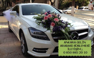 Ankara gelin araba s�s� s�slemesi  Ankara �i�ek ma�azas� , �i�ek�i adresleri 
