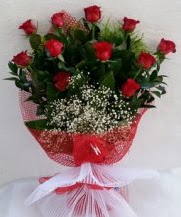 11 adet k�rm�z� g�lden g�rsel �i�ek  Ankara �i�ek sat��� 